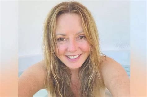 carol vorderman nude|Carol Vorderman poses in nude bikini in hot tub as she unwinds。